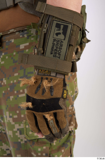 Photos Brandon Davis Pose A details of uniform gloves hand…